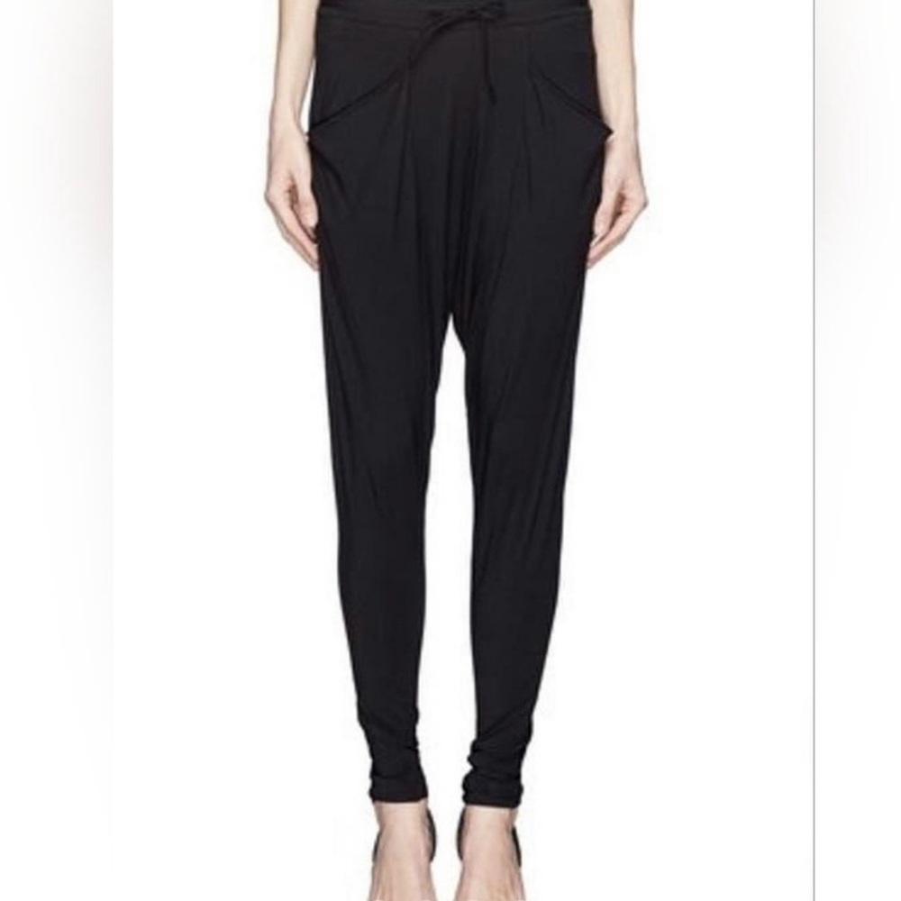 Helmut Lang Black Harem Jogger Pants - Picture 3 of 10